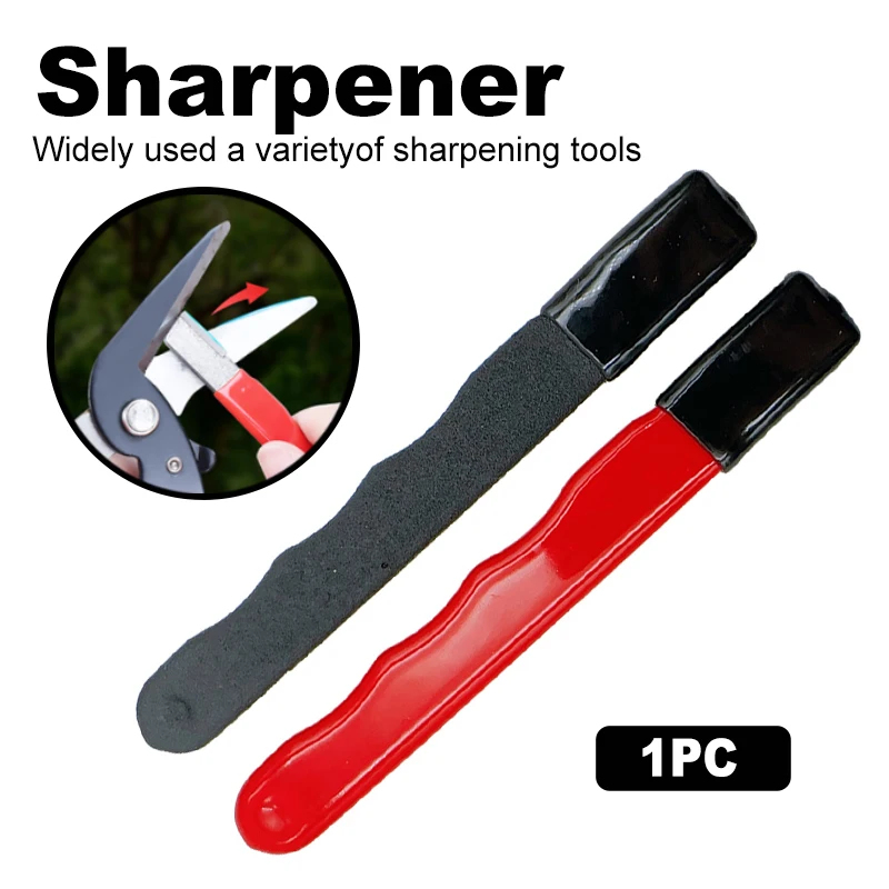 Gardening Tools Knife - หินลับมีดพกพาอเนกประสงค์ สำหรับมีดทำครัว กรรไกร ขวาน เครื่องมือตัดแต่งสวนกลางแจ้ง อุปกรณ์ซ่อมแซมเครื่องมือตัด