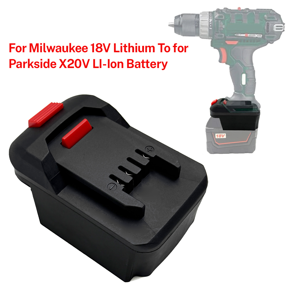 Gardening Tools Lidl - อะแดปเตอร์แบตเตอรี่/ตัวแปลงสําหรับ Lidl Parkside X20V Li-Ion เครื่องมือ