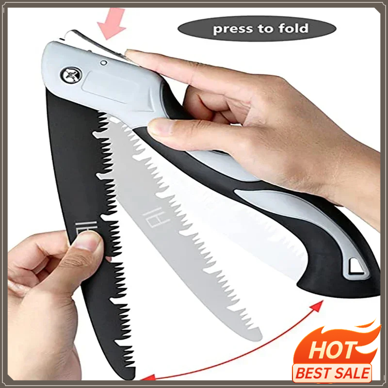 Garden Hand Trowel - เลื่อยมือพับได้อเนกประสงค์ เลื่อยตัดไม้กลางแจ้ง เลื่อยพับพกพาสำหรับงานสวน เครื่องมือทำสวน ตัดแต่งกิ่งไม้