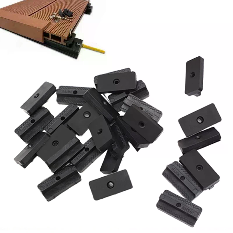Gardening Tools For Sale - สินค้าลดราคาใหม่ 100 ชิ้น คลิปยึดพื้นคอมโพสิตแบบ Dovetail ประกอบง่าย