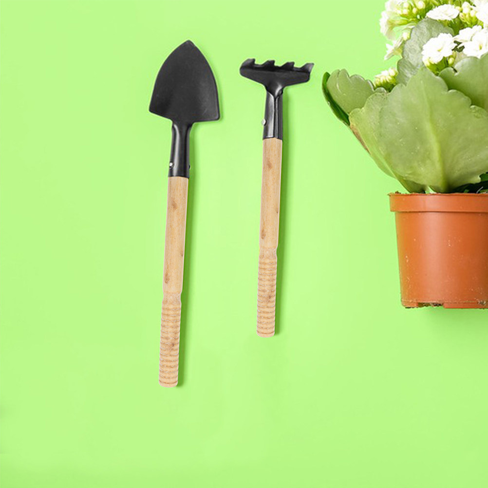 Gardening Tools Spade - ด้ามไม้แข็งแรง 5 ชิ้น สำหรับเปลี่ยนด้ามเครื่องมือทำสวน จอบ ที่ตักดิน