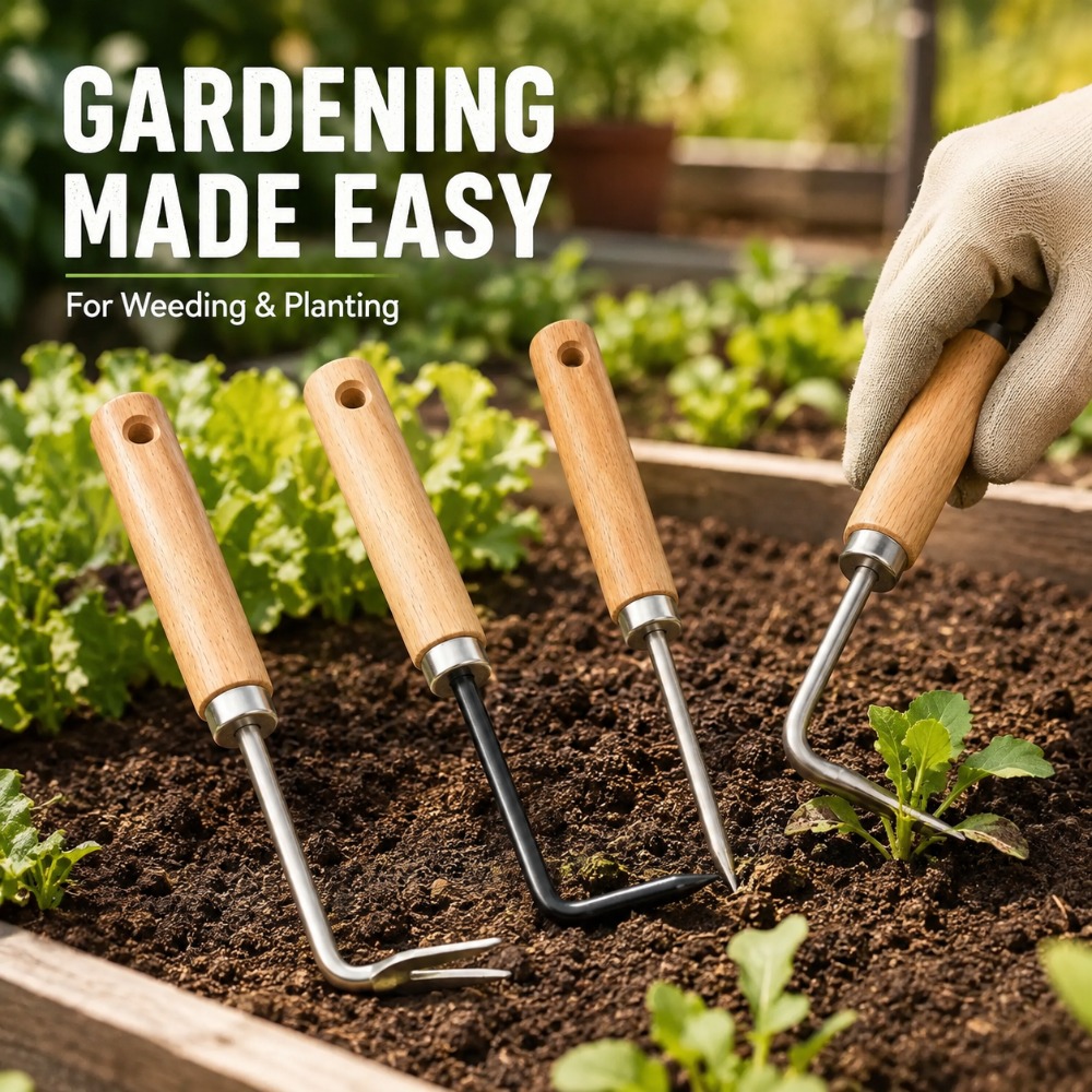 Gardening Tools Spade - เครื่องมือดึงรากและกำจัดวัชพืชอเนกประสงค์สำหรับสวน ใช้ขุดดินในกระถาง ปลูกย้ายต้นไม้ และกำจัดวัชพืชในสนาม