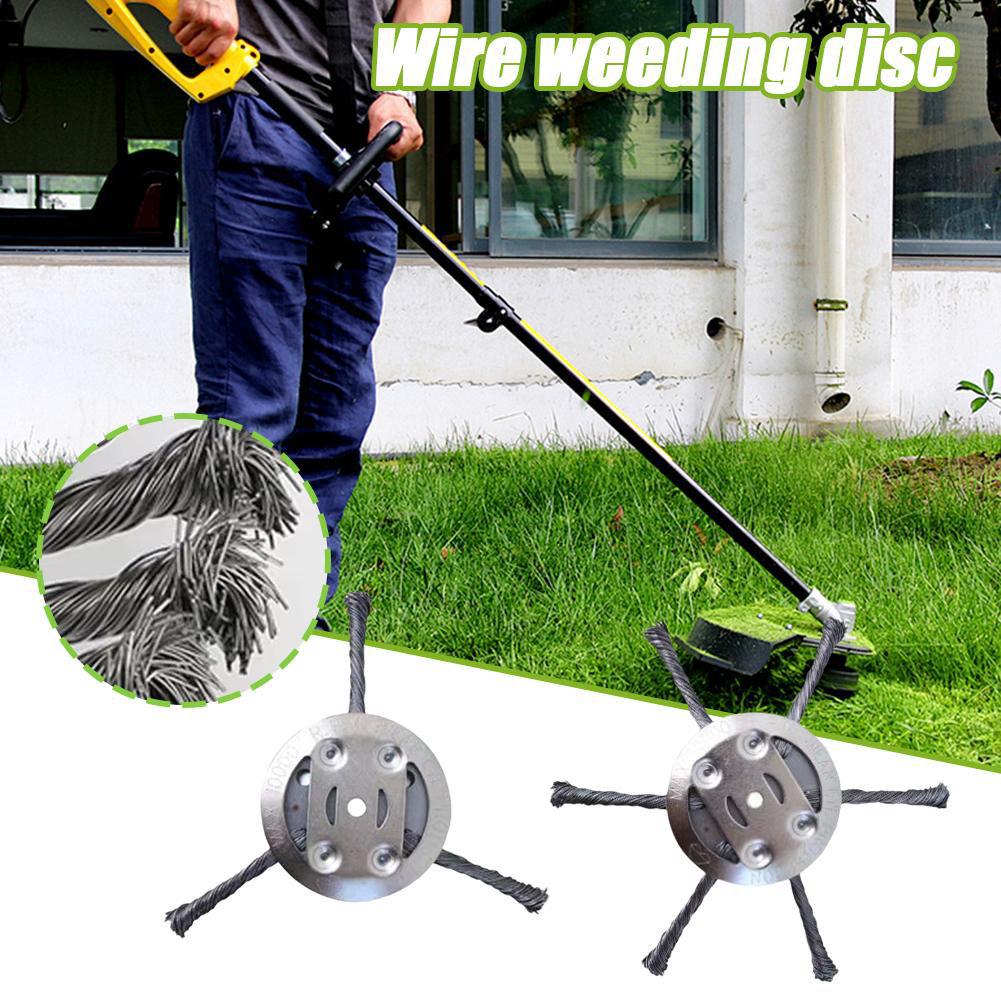 Gardening Tools Knife - หัวตัดแปรงสากล 6/3 หัวล้อลวดเหล็กทริมเมอร์สนามหญ้าวัชพืชสวน