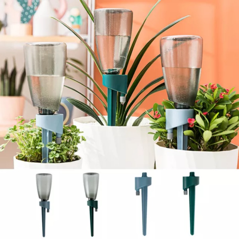 Gardening Tools For Beginners - ปรับพืชรดน้ํา Spikes อัตโนมัติหยดระบบชลประทานสําหรับในร่มกลางแจ้งสวนเหมาะกับขวดสวนเครื่องมือ