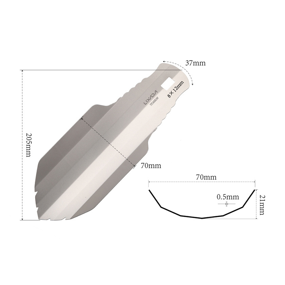 Lixada ไทเทเนียม Garden Hand S - Garden Hand Trowel บทวิจารณ์และราคา