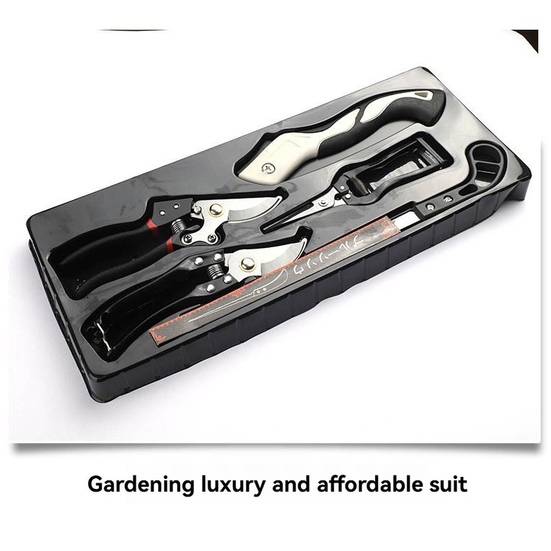 ชุดกรรไกรตัดแต่งกิ่งพร้อมเลื่อ - Gardening Tools Knife บทวิจารณ์และราคา