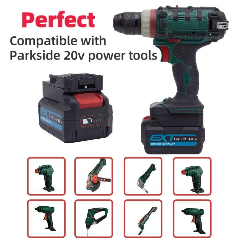 อะแดปเตอร์แปลงแบตเตอรี่สำหรับเ - Gardening Tools Lidl บทวิจารณ์และราคา