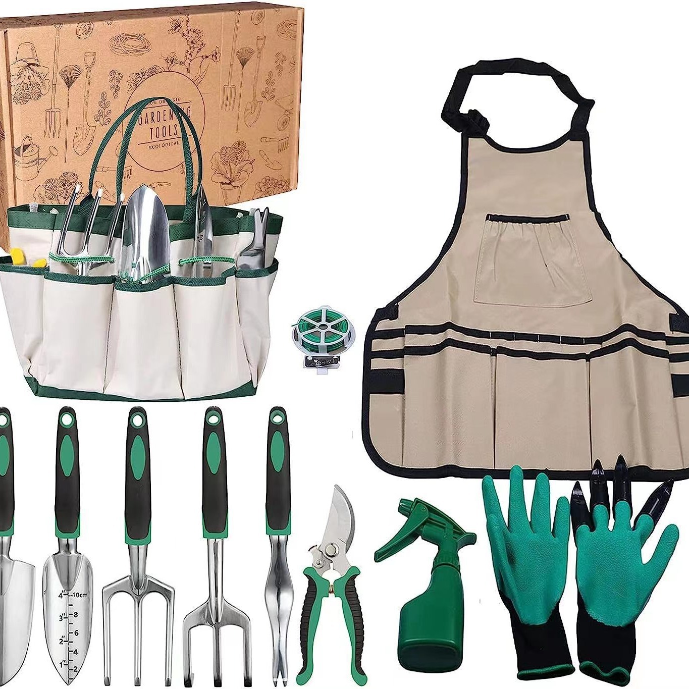 ชุดเครื่องมือทำสวน 11 ชิ้น อลู - Gardening Tools Spade บทวิจารณ์และราคา