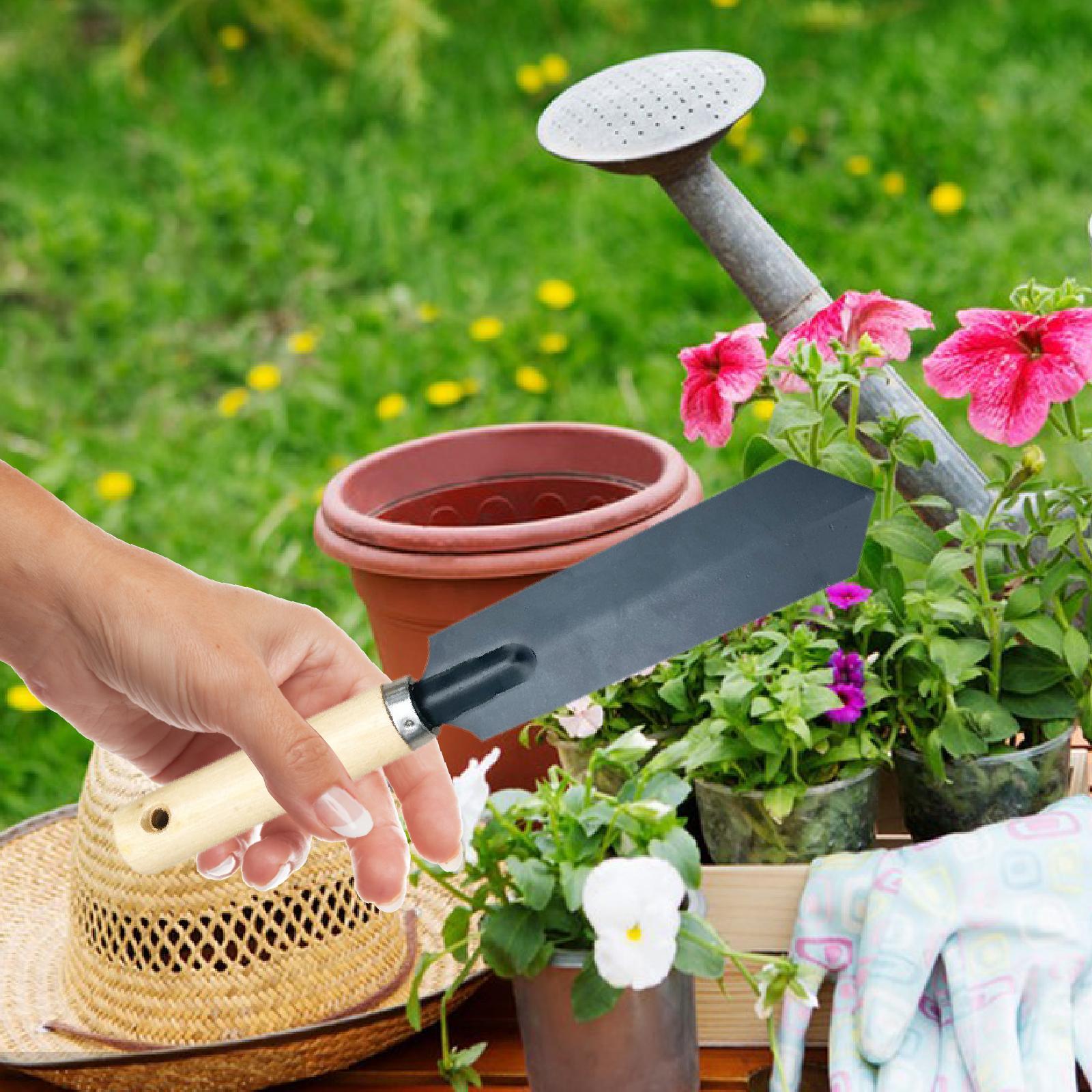 พลั่วสวนขนาดเล็ก ด้ามไม้ อเนกป - Garden Hand Trowel บทวิจารณ์และราคา