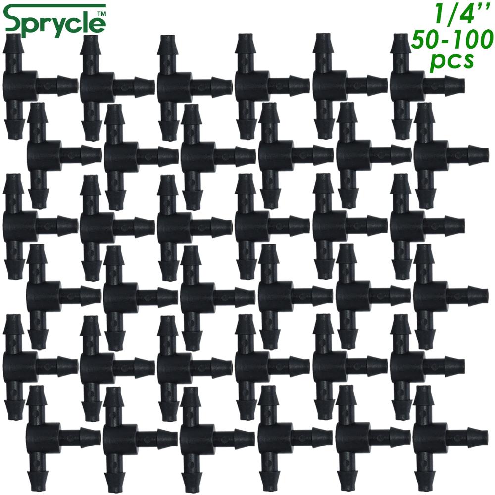 SPRYCLE 20-100PCS Barbed Tee 3 - Gardening Tools For Beginners บทวิจารณ์และราคา