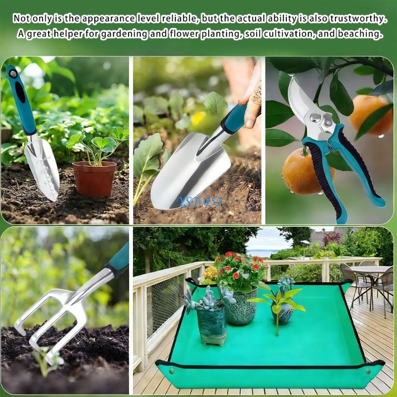 E15A ชุดอุปกรณ์ทำสวน 7 ชิ้นพร้ - Gardening Tools Knife บทวิจารณ์และราคา