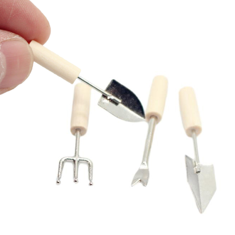 บ้านตุ๊กตา1:12อุปกรณ์สวนขนาดเล - Gardening Tools China บทวิจารณ์และราคา