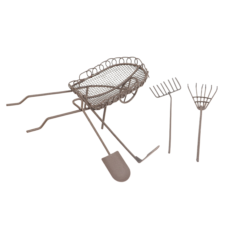1/12 ตุ๊กตาจําลองสวนชุดเครื่อง - Gardening Tools China บทวิจารณ์และราคา