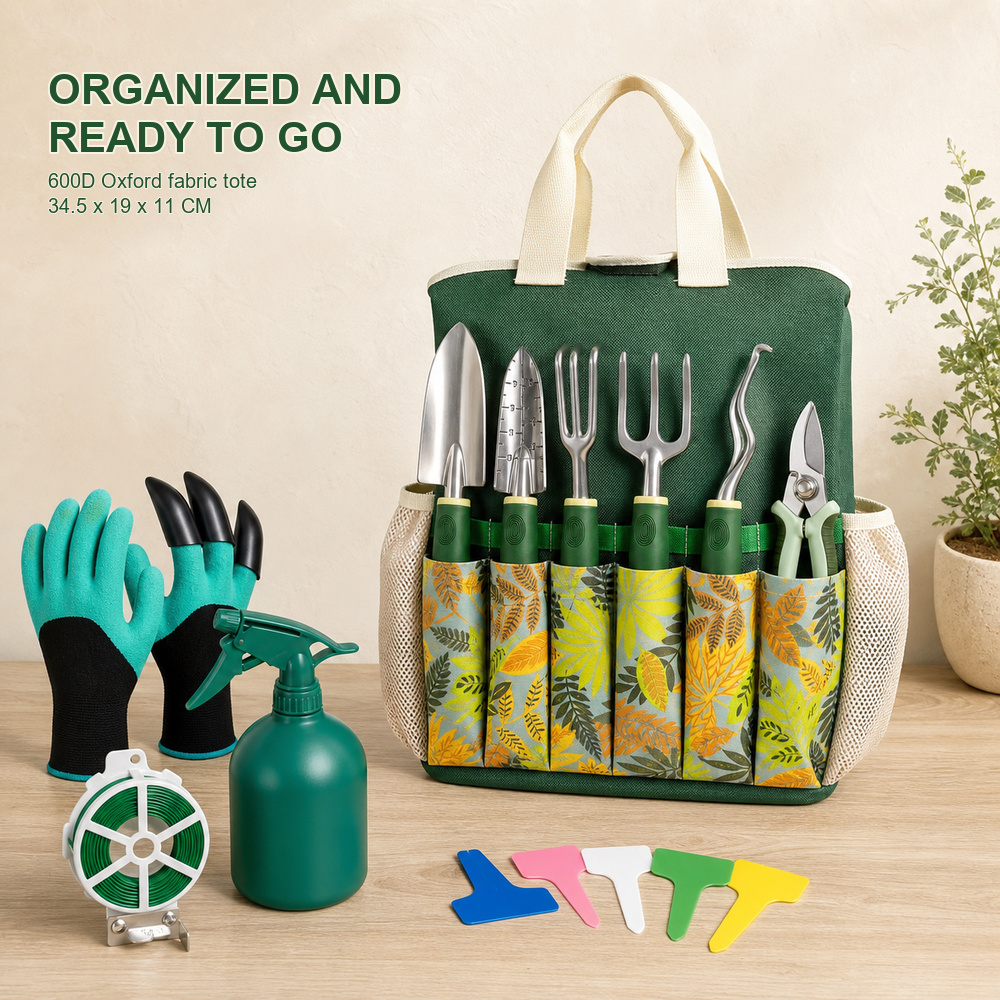 ชุดเครื่องมือทำสวน 16 ชิ้น ทำจ - Garden Hand Trowel บทวิจารณ์และราคา