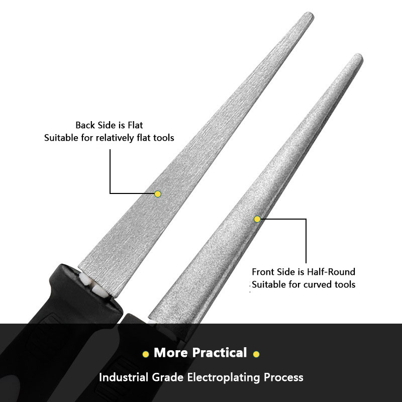 เครื่องลับคมเพชร ตะไบโลหะสองด้ - Gardening Tools Knife บทวิจารณ์และราคา