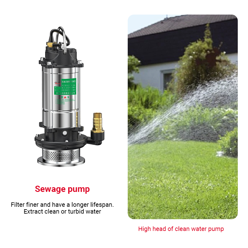 ปั๊มจุ่มสแตนเลส 220V สำหรับการ - Gardening Tools China บทวิจารณ์และราคา