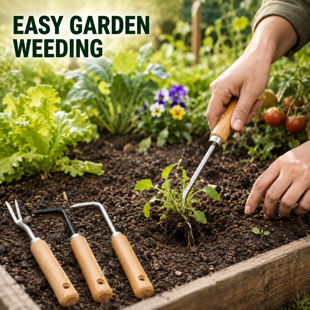 เครื่องมือดึงรากและกำจัดวัชพืช - Gardening Tools Spade บทวิจารณ์และราคา