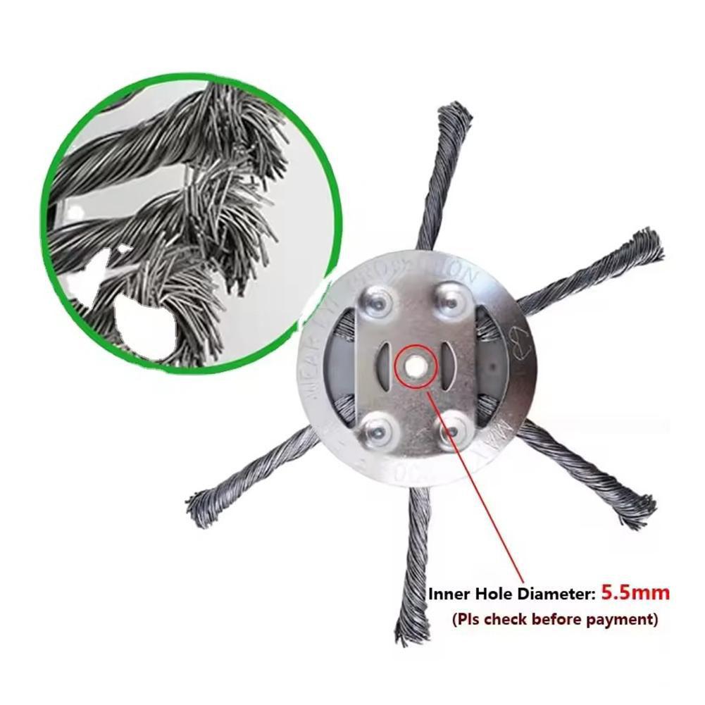 หัวตัดแปรงสากล 6/3 หัวล้อลวดเห - Gardening Tools Knife บทวิจารณ์และราคา