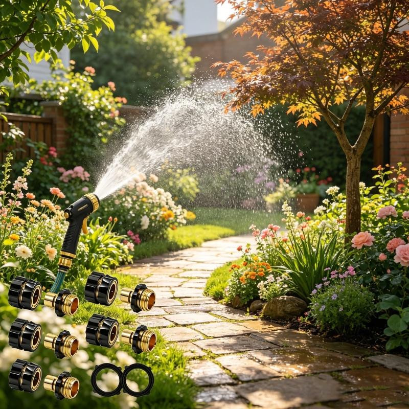 R9UF 4 ชิ้น/แพ็คตัวเชื่อมต่อท่ - Gardening Tools You Need บทวิจารณ์และราคา
