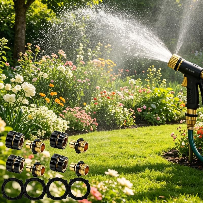 R9UF 4 ชิ้น/แพ็คตัวเชื่อมต่อท่ - Gardening Tools You Need บทวิจารณ์และราคา