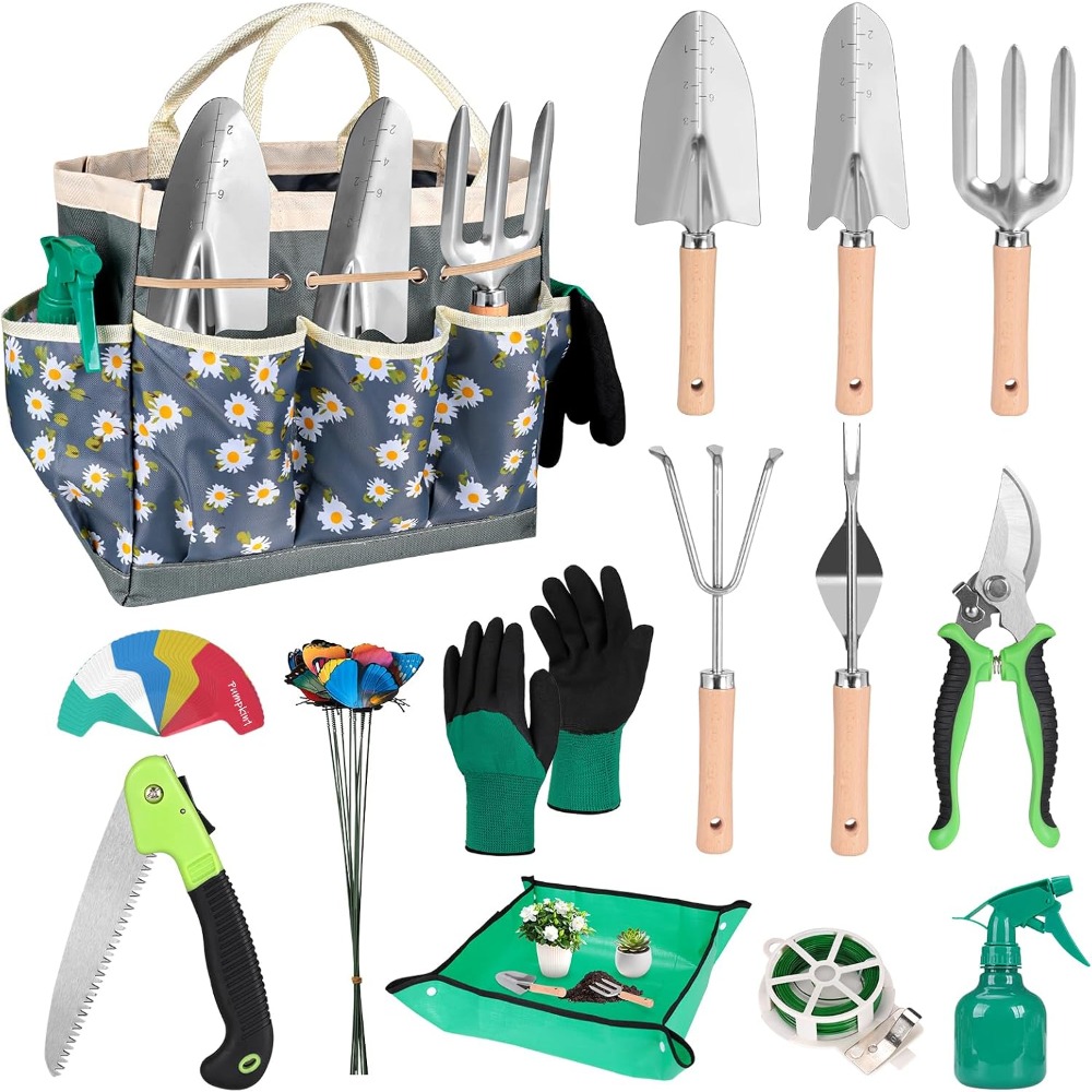 ชุดเครื่องมือทำสวน 62 ชิ้น พร้ - Gardening Tools Knife บทวิจารณ์และราคา