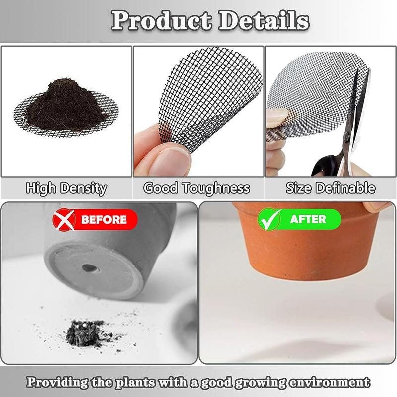 แผ่นตาข่ายกันดินรั่วสำหรับกระถ - Gardening Tools For Sale บทวิจารณ์และราคา